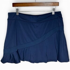 Ekouaer Navy Blue Sports Skort - Size XXL